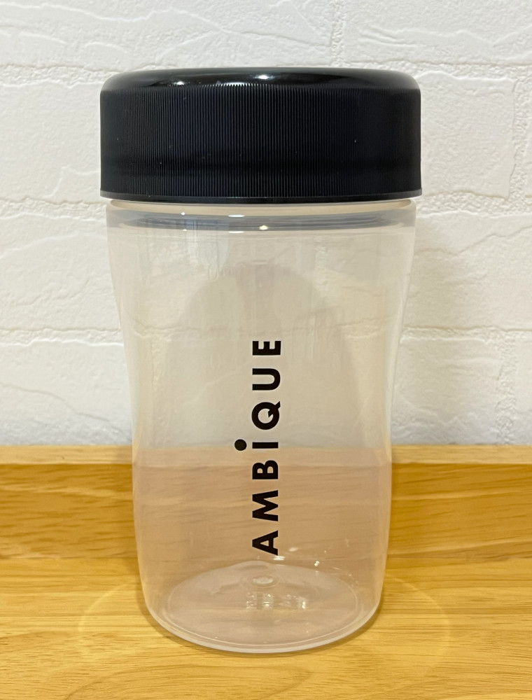 小さめ(300ml~)プロテインシェイカー4種レビュー AMBiQUE アンビーク プロテイン シェイカー 350ml