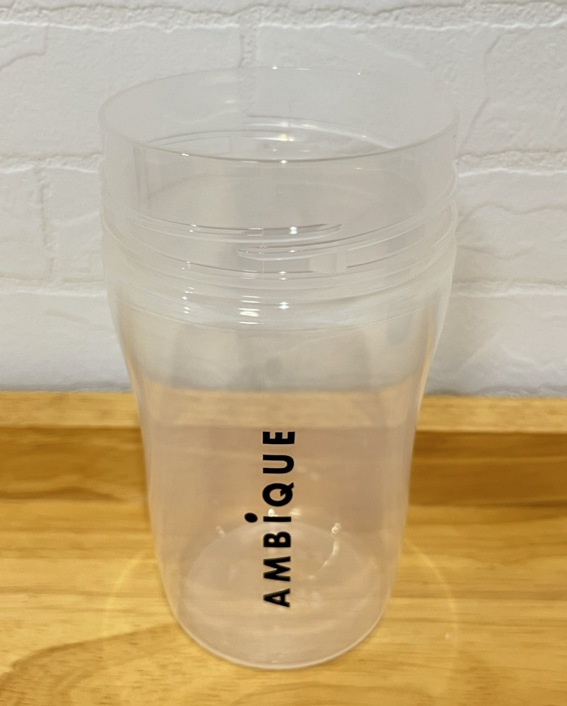小さめ(300ml~)プロテインシェイカー4種レビュー AMBiQUE アンビーク プロテイン シェイカー 350ml